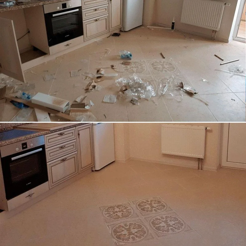 Уборка квартиры после ремонта